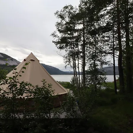 キャンプ場 Fossumsanden Og Fyresdal