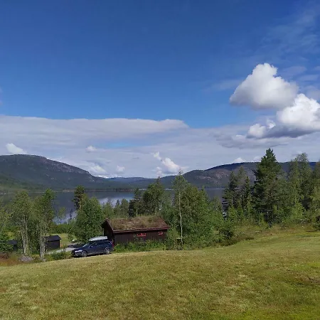 キャンプ場 Fossumsanden Og Fyresdal